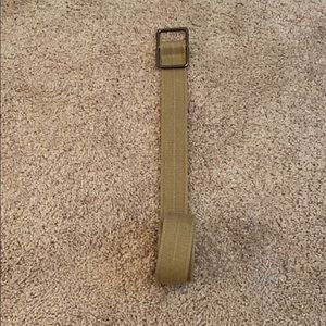 NWOT beige colored belt, adjustable size